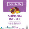 INfinite Rx Shroom Infused Albino Penis Envy Edition Block Gummies Edibles (2000mg)